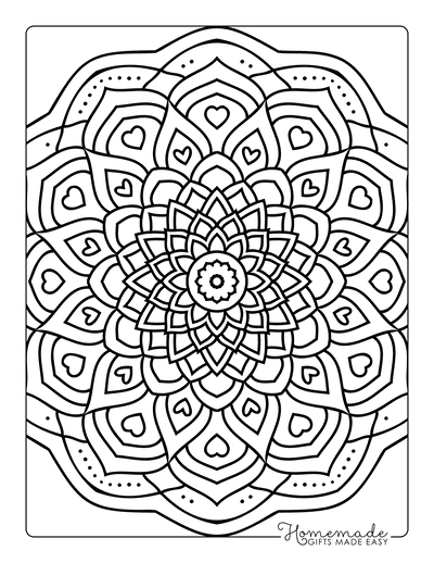 Best free printable mandala coloring pages