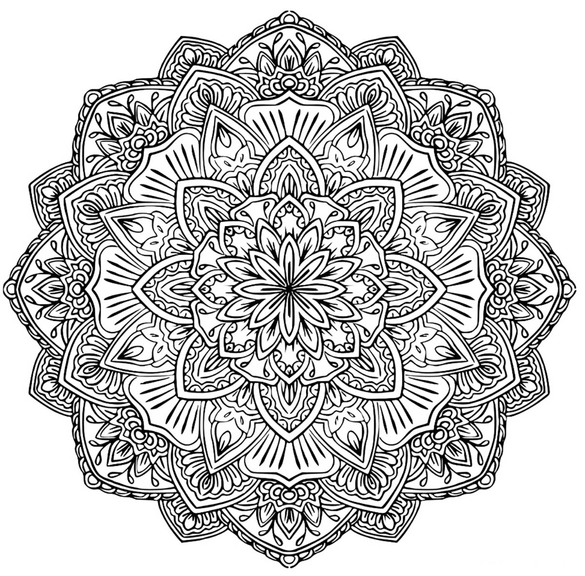 Mandala to download in pdf