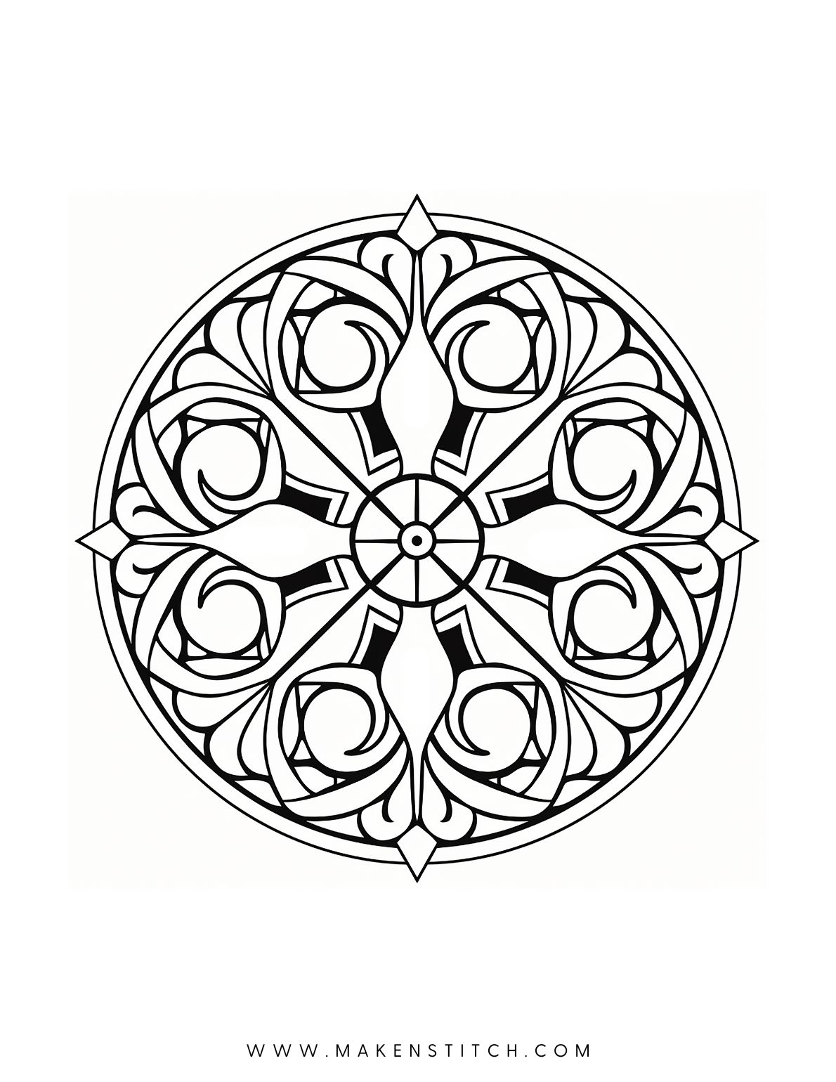 Free mandala coloring pages for kids and adults