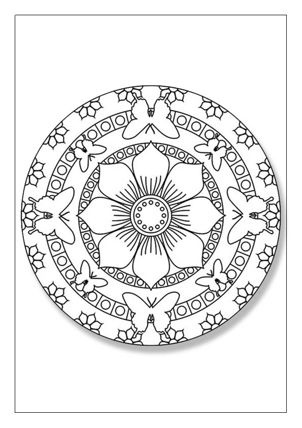 Mandala coloring pages printable coloring sheets