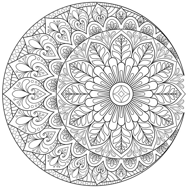 Adult coloring pages mandala images stock photos d objects vectors