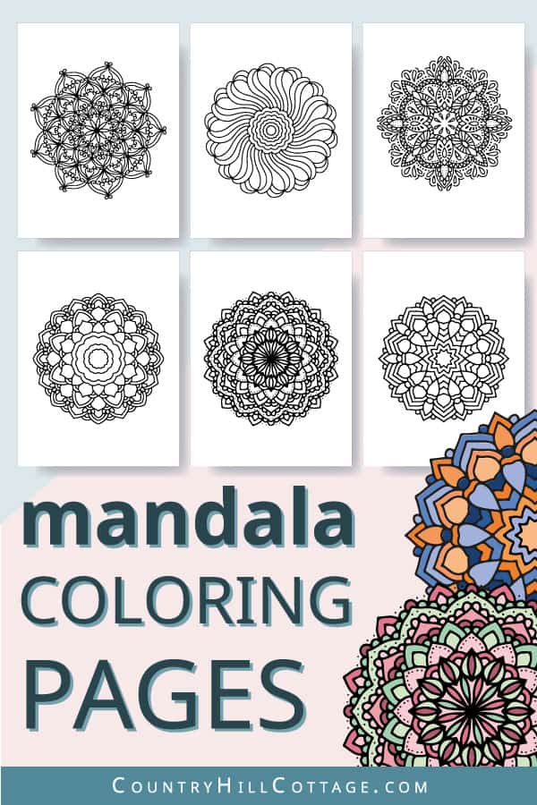 Free printable mandala coloring pages for adults