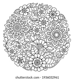 Mandala coloring pages images stock photos d objects vectors