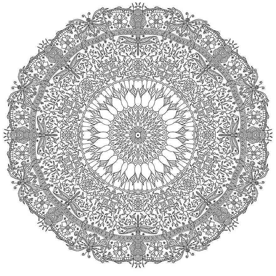 Free printable mandala coloring pages for adults