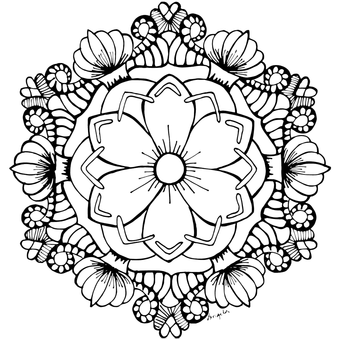 Free adult coloring pages that are not boring printable pages to de