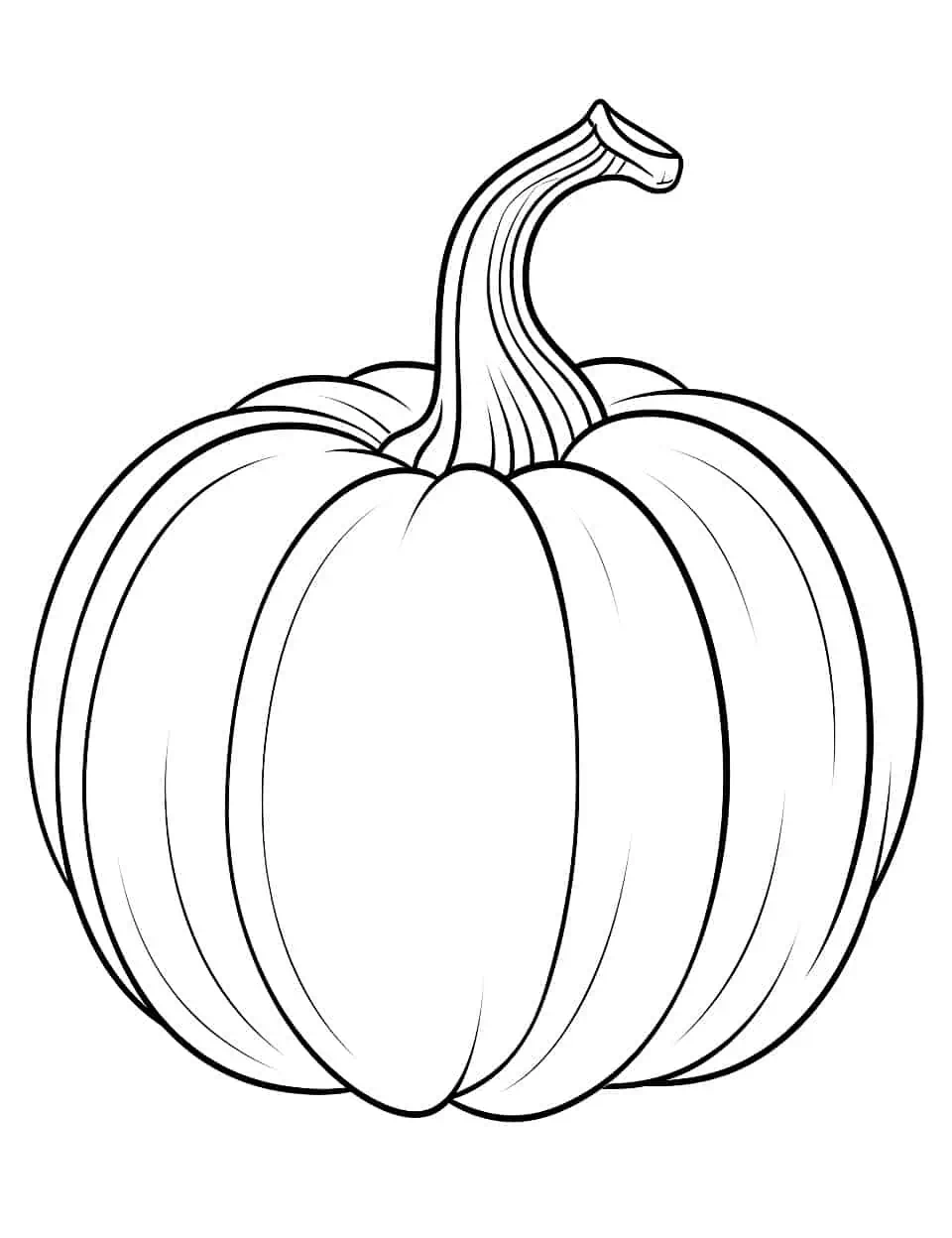 Pumpkin coloring pages free printable sheets