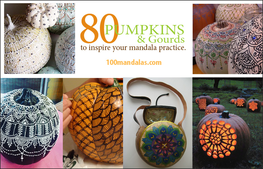 Mandala pumpkins and gourds how to draw mandalas and the mandalas challenge with kathryn costa