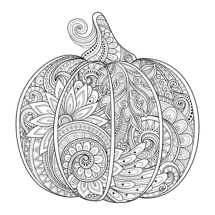 Creative pumpkin coloring pages for preschoolers