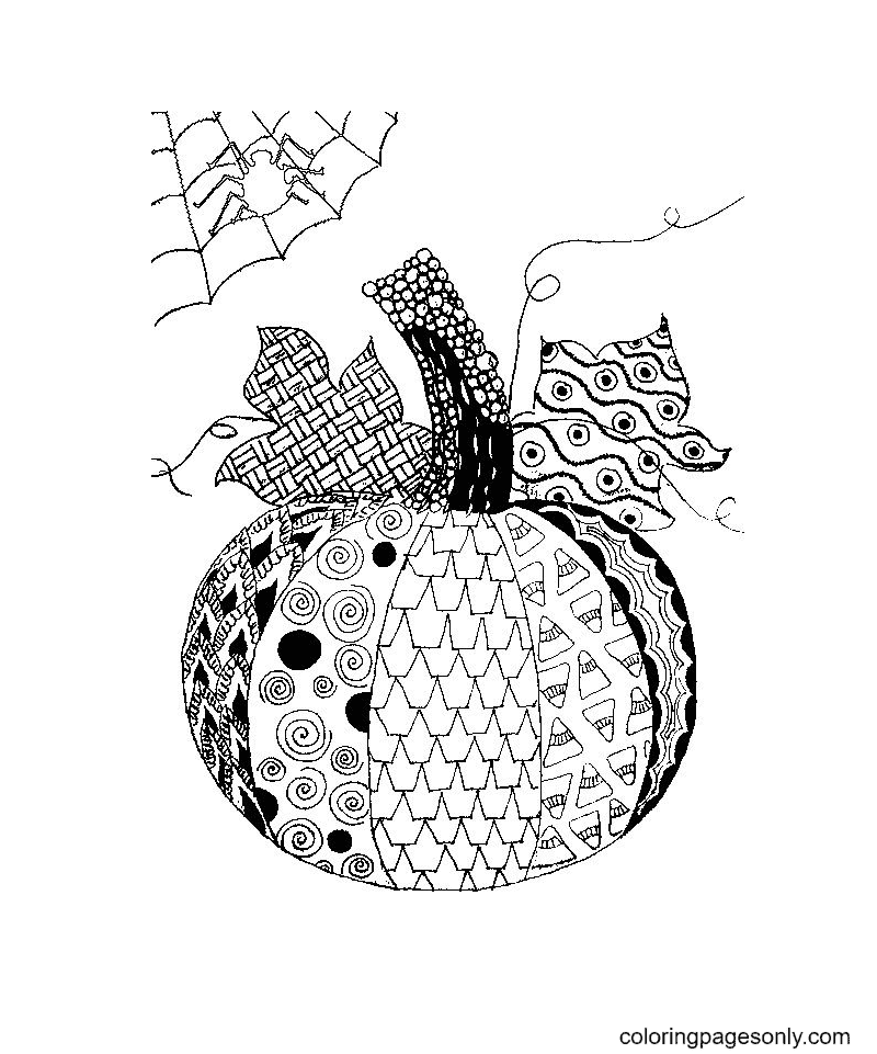 Halloween mandala coloring pages printable for free download