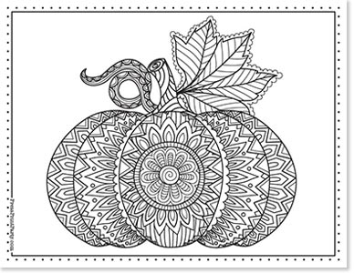 Free printable pumpkin coloring pages perfect for fall