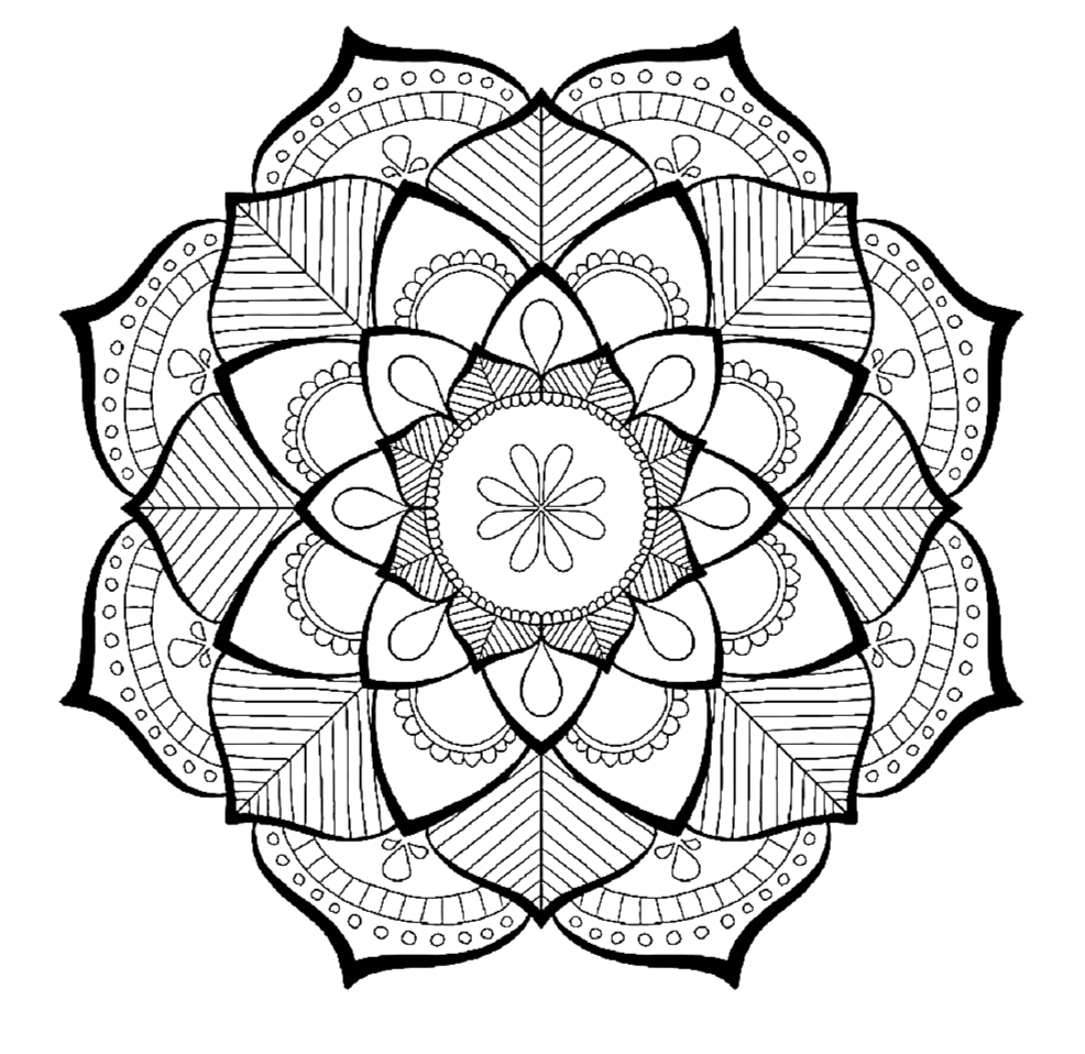 Mandala â burn blog â fine line pyro