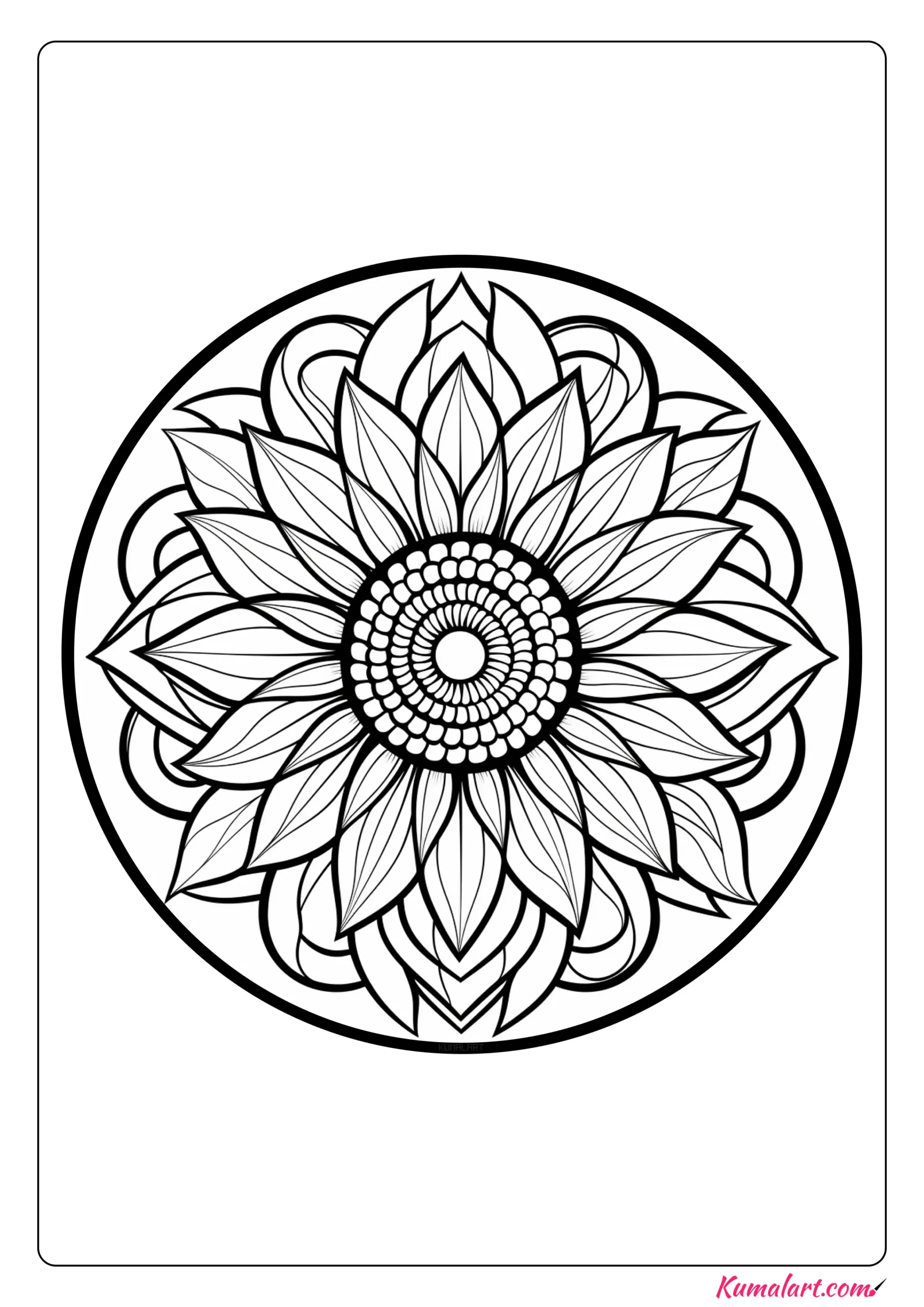 Ð free printable flower coloring pages