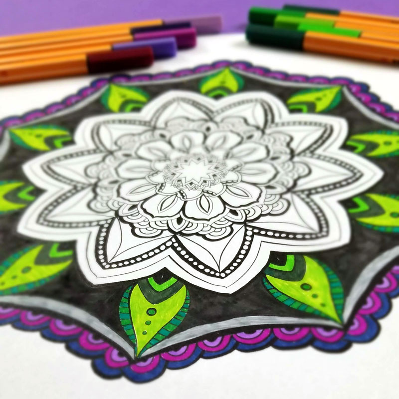 Free printable mandala coloring pages for adults moms and crafters