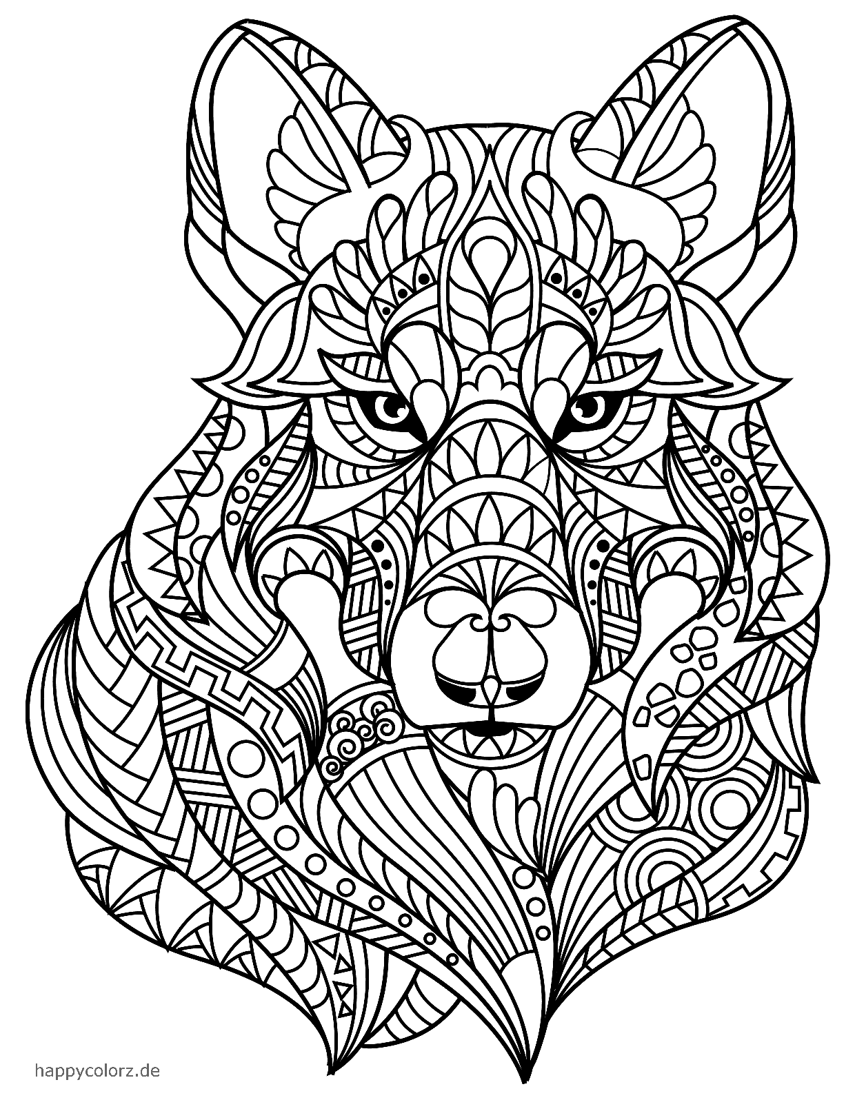 Animal mandala mandala animals coloring pages and sheets