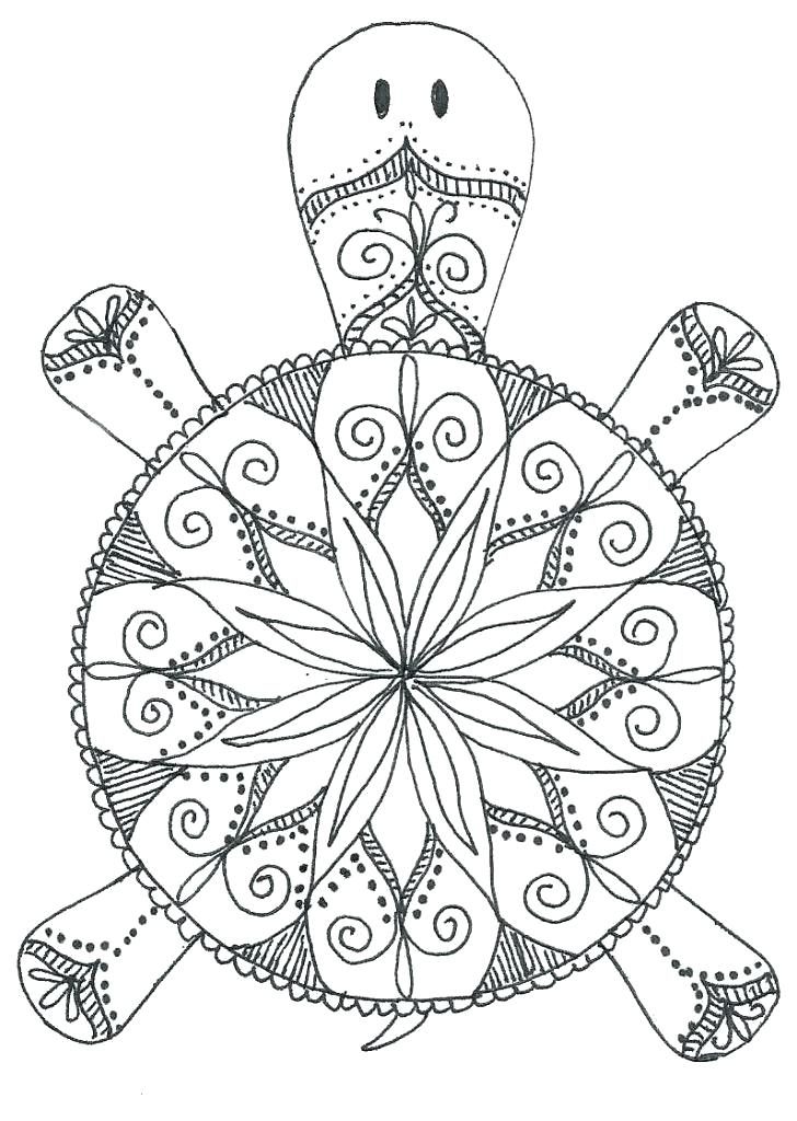 Animal mandala coloring pages