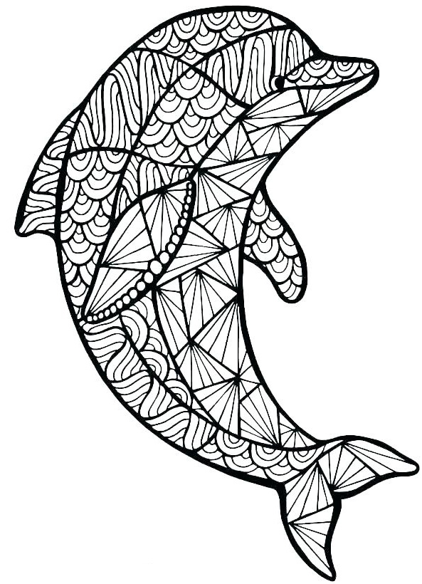 Animal mandala coloring pages