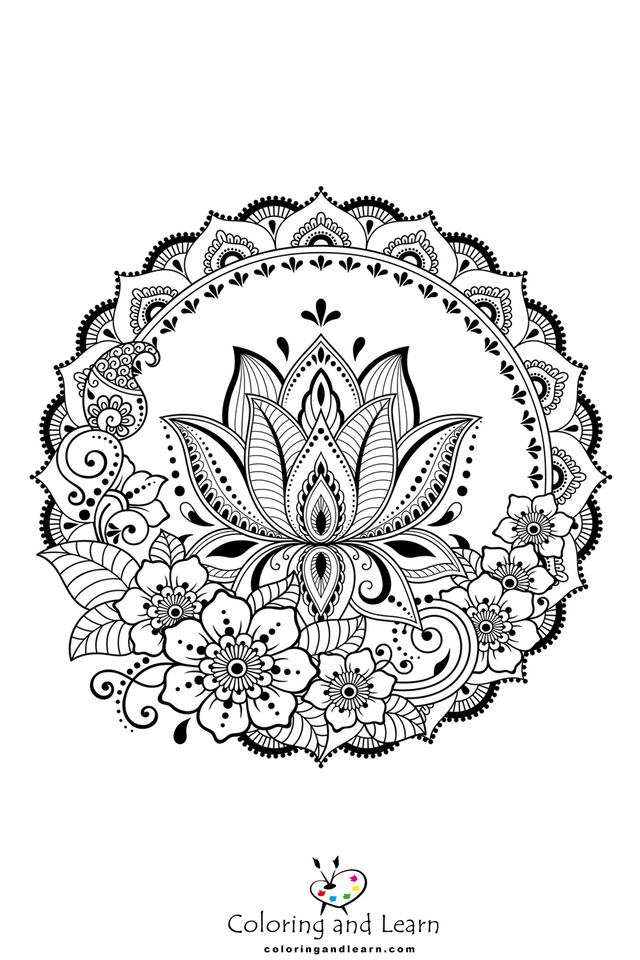 Mandala coloring pages rmandalas