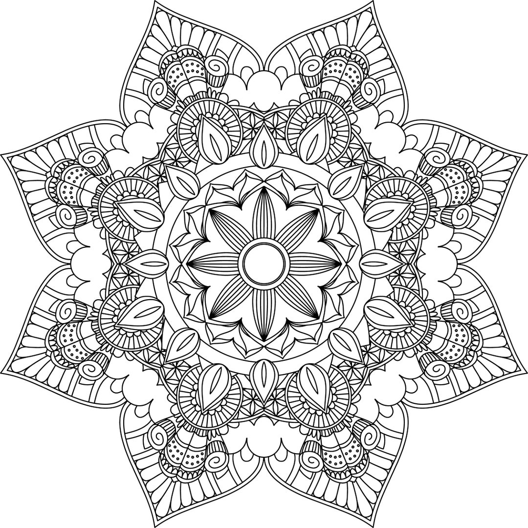 Mandala coloring pages adult coloring sheet printable coloring page grown up coloring printable art color anti