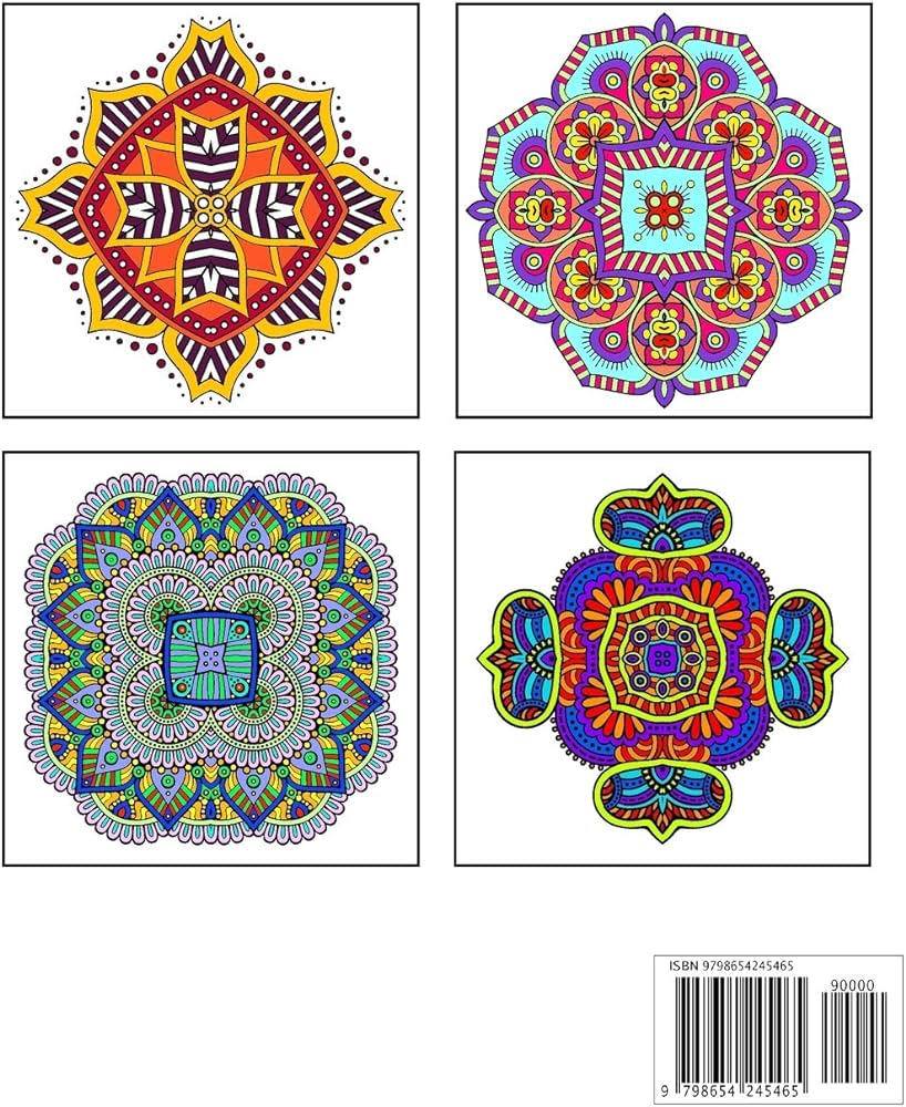 Adult coloring book plex mandalas pages mandala coloring book for kidsadultsteensbeginnersgirls amazing patterns and mandalas stress relieving and relaxing coloring pages publishing souhkhartist books