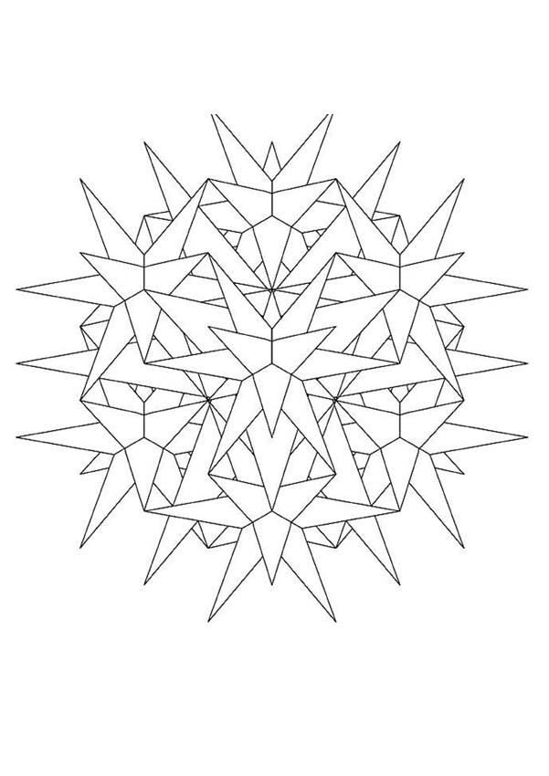 Original and graphics mandala for beginner with d effect nice coloring sheet more original câ geometric coloring pages mandala coloring pages coloring pages