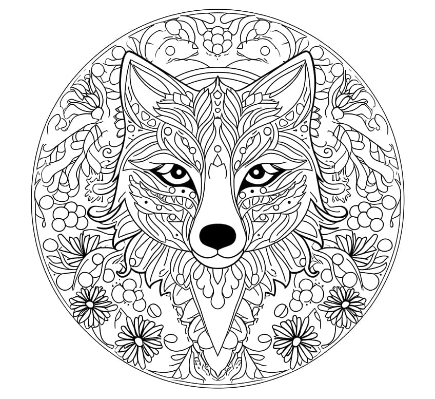 Mandala coloring pages