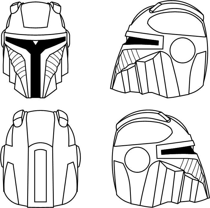 Mandalorian helmet great for a star wars costume the renegade custom ready to wear