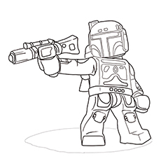 Amazing boba fett coloring pages for your little ones