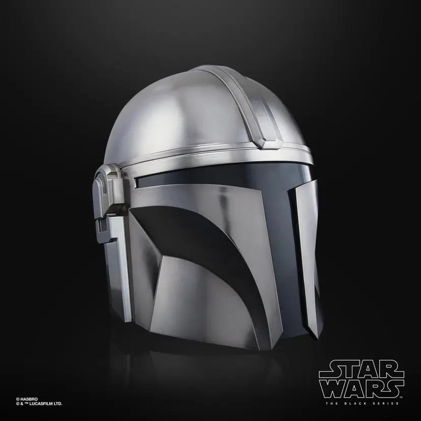 Star wars the black series the mandalorian premium electronic helmet roleplay collectible toys for kids ages and up