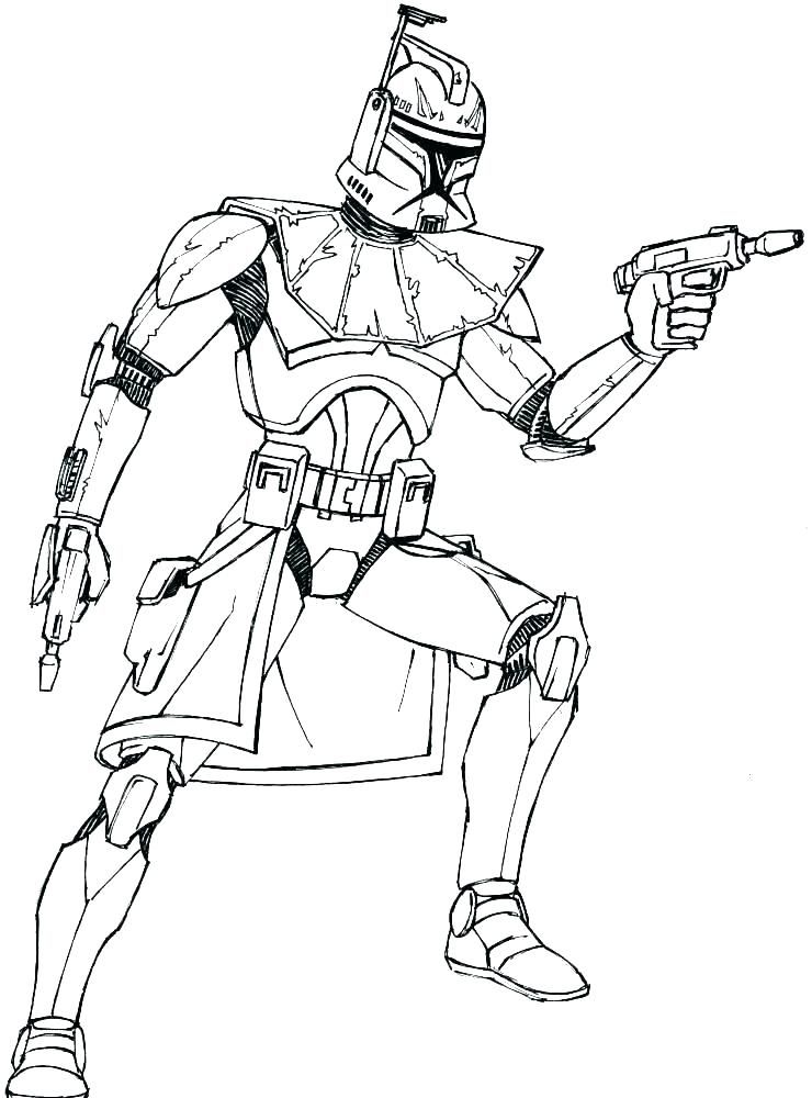 Boba fett coloring pages