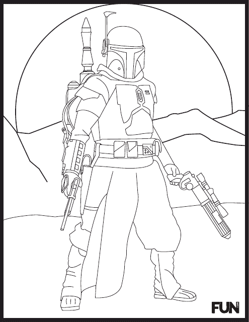 Star wars coloring page