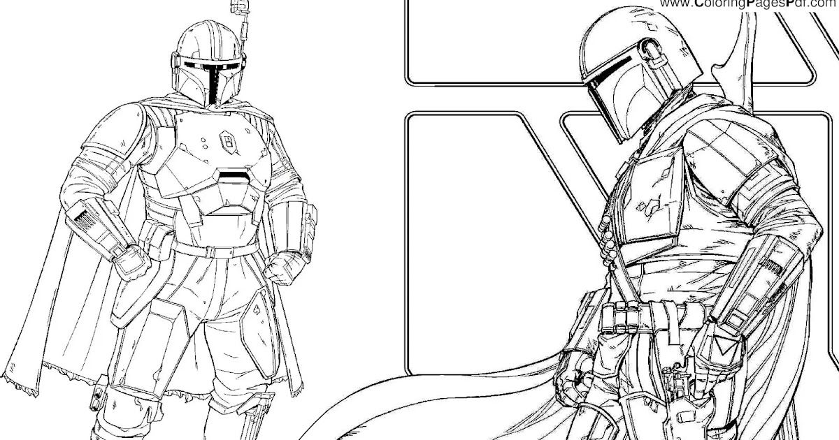 Printable mandalorian coloring pages coloring pages barbie coloring pages barbie coloring