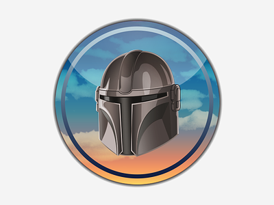 Mandalorian badge by jonathan wynne on