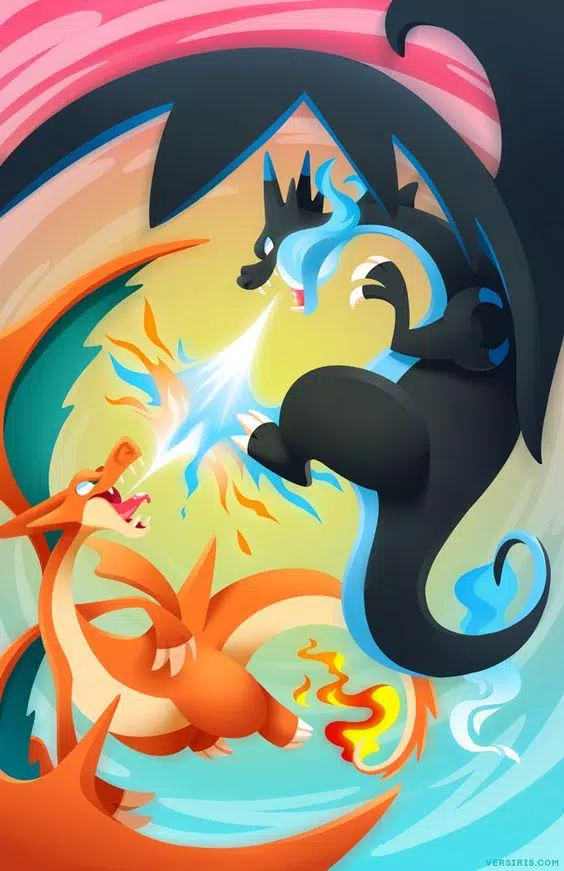 pokemon charizard x fondo de pantalla