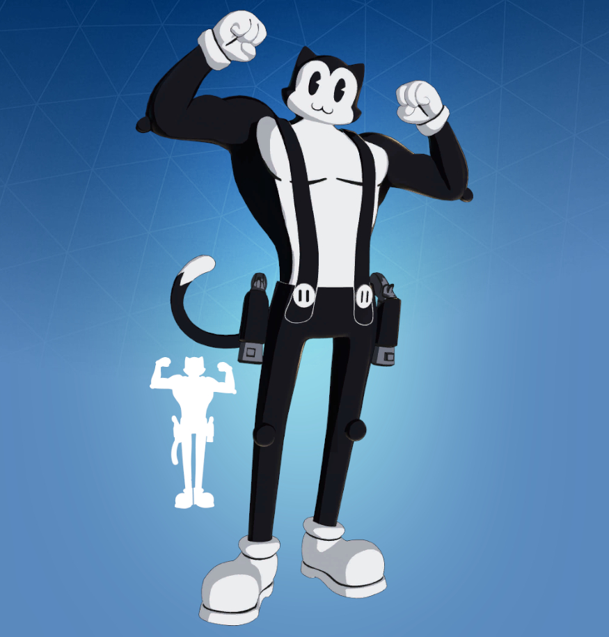 Fortnite toon meowscles skin