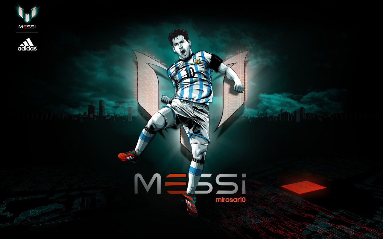 Fifa Television Wallpaper Cup Messi National Football - Argentina Soccer Logo  Messi, HD Png Download , Transparent Png Image - PNGitem