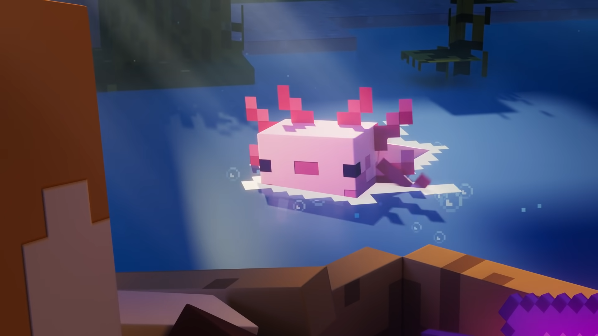 Download Free 100 Minecraft Axolotls Wallpapers