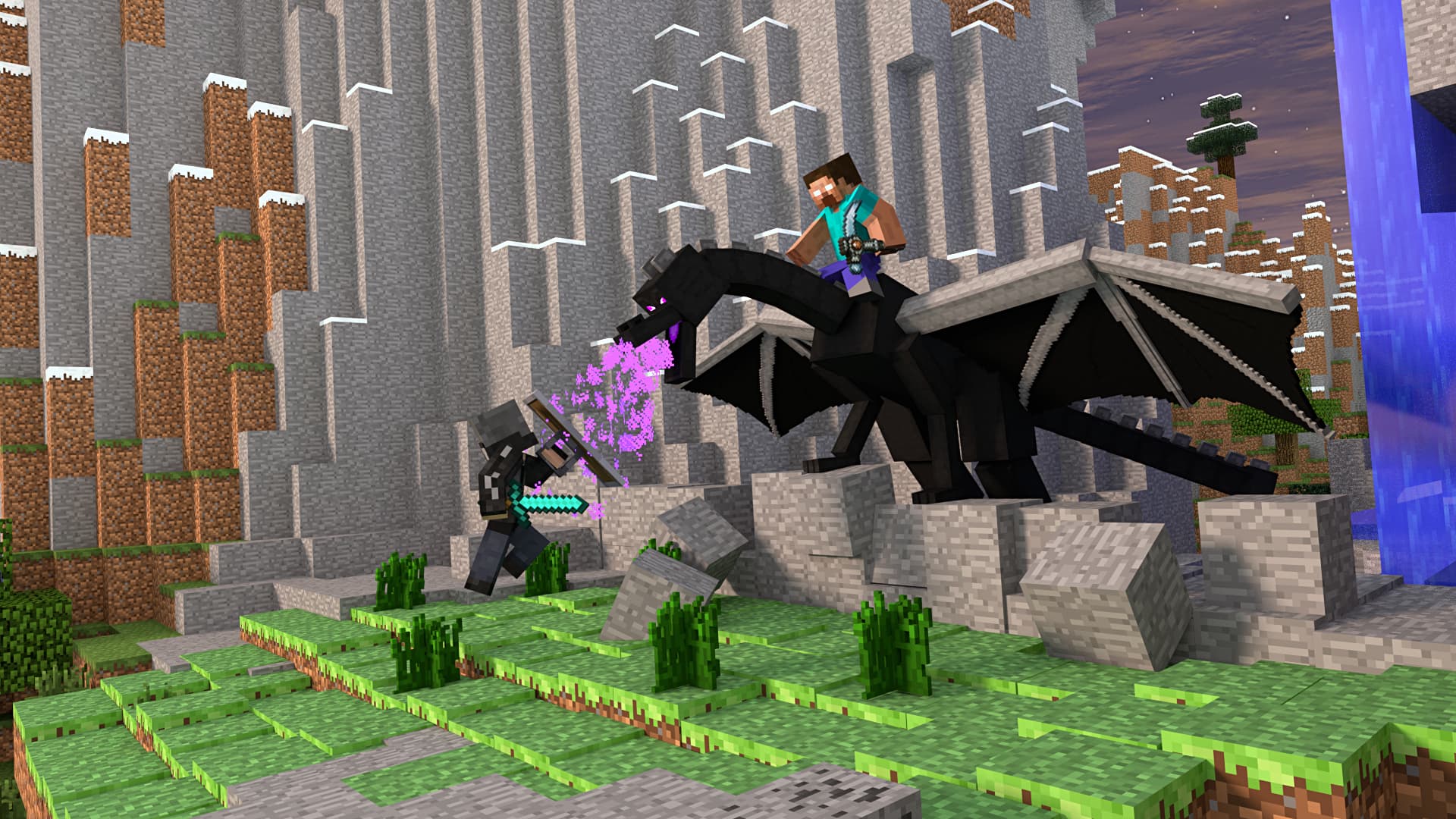 Download Free 100 + minecraft ender dragon Wallpapers