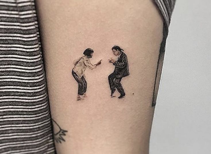 Pulp fiction tattoo idea | TattoosAI