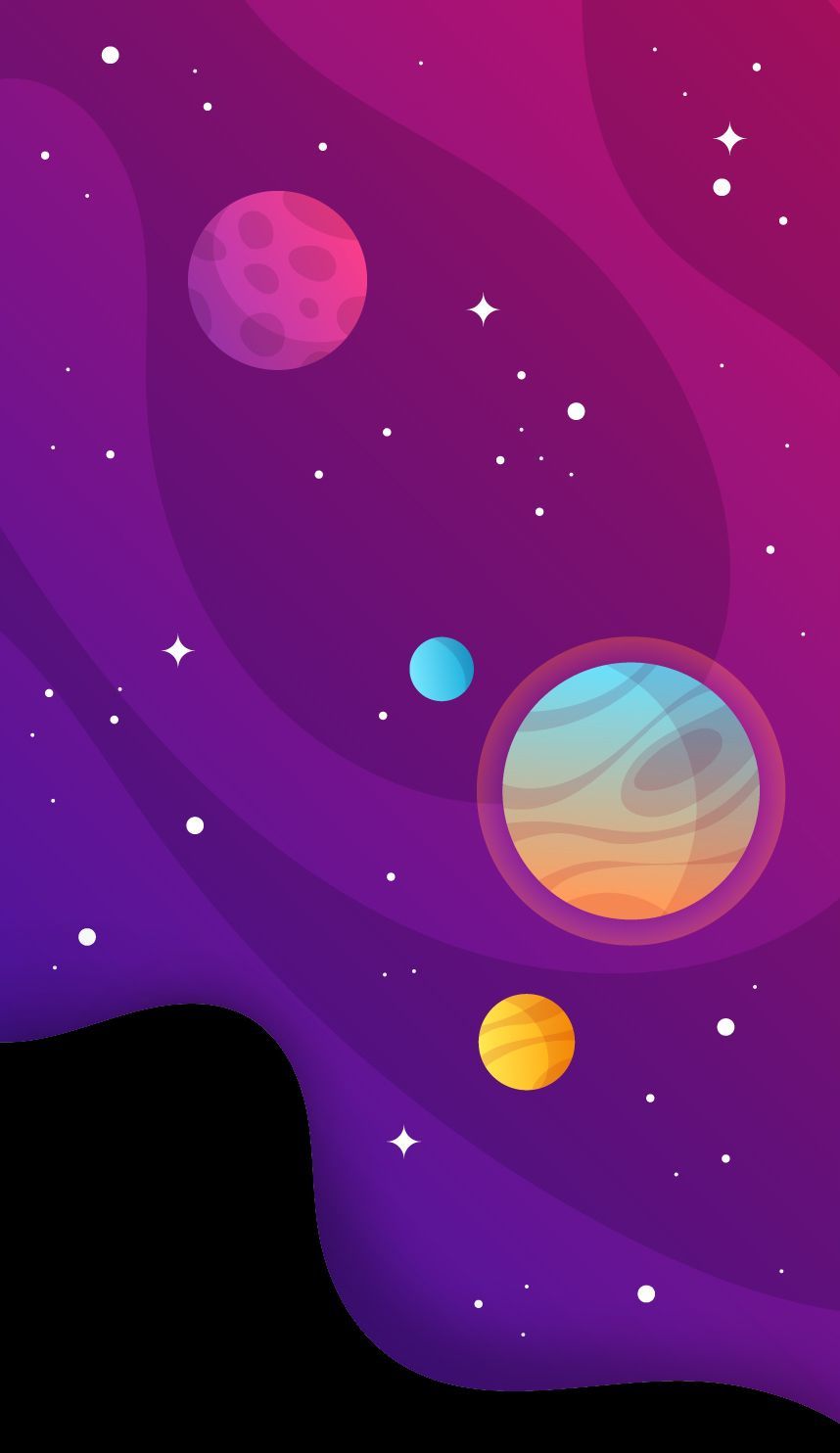 Minimalist space iphone wallpapers