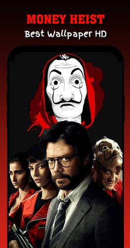 Money heist wallpaper sticker apk fãr android herunterladen