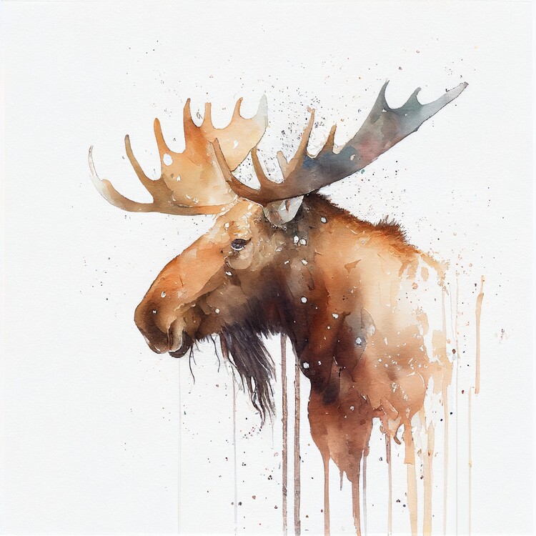 Download Free 100 + moose art Wallpapers