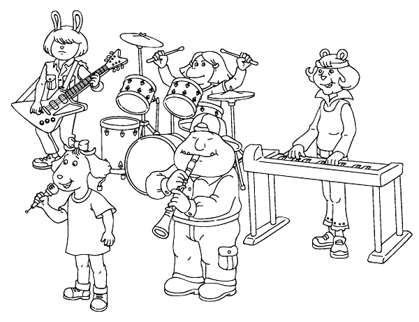 Coloring pages wonderful music free coloring pages for kids