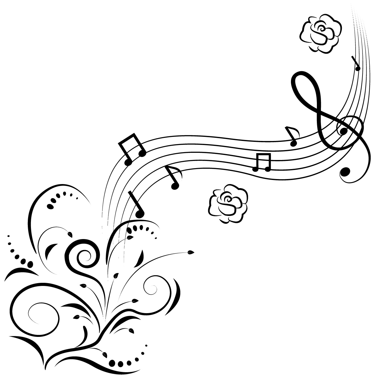 Coloring pages free printable music note coloring pages for kids notes page design