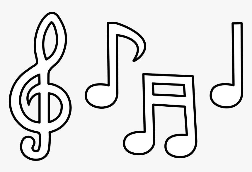 Coloring book music notes clipart panda free images