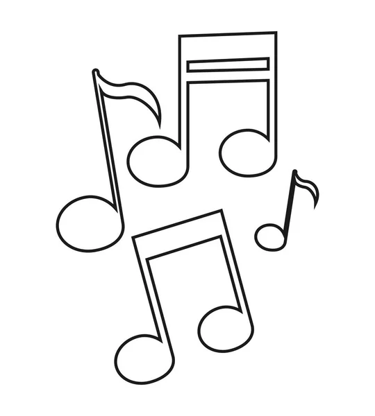 Music note icon stock vector by jemastock