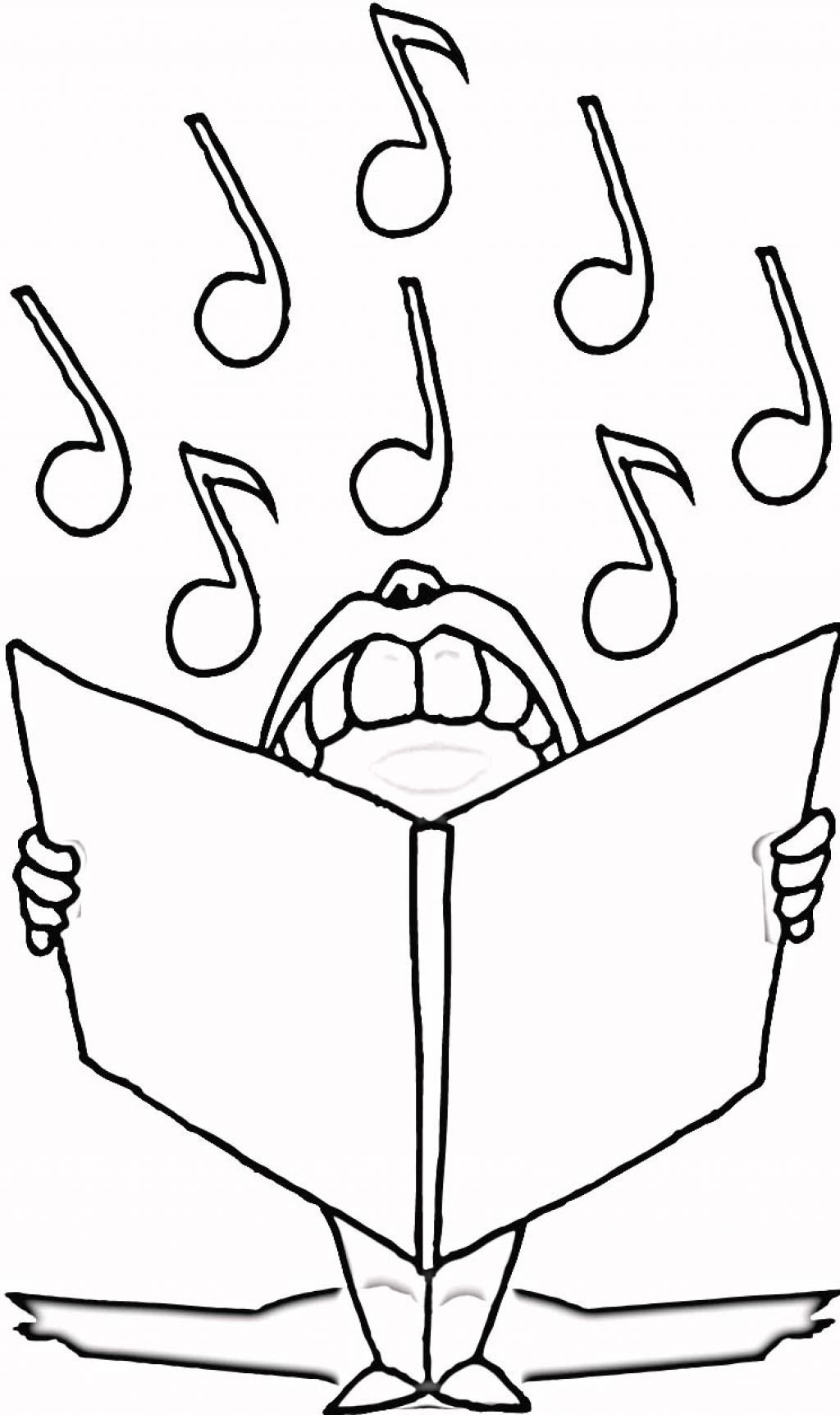 Coloring pages music note coloring pages pictures