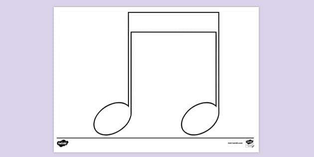 Printable music colouring page colouring sheets