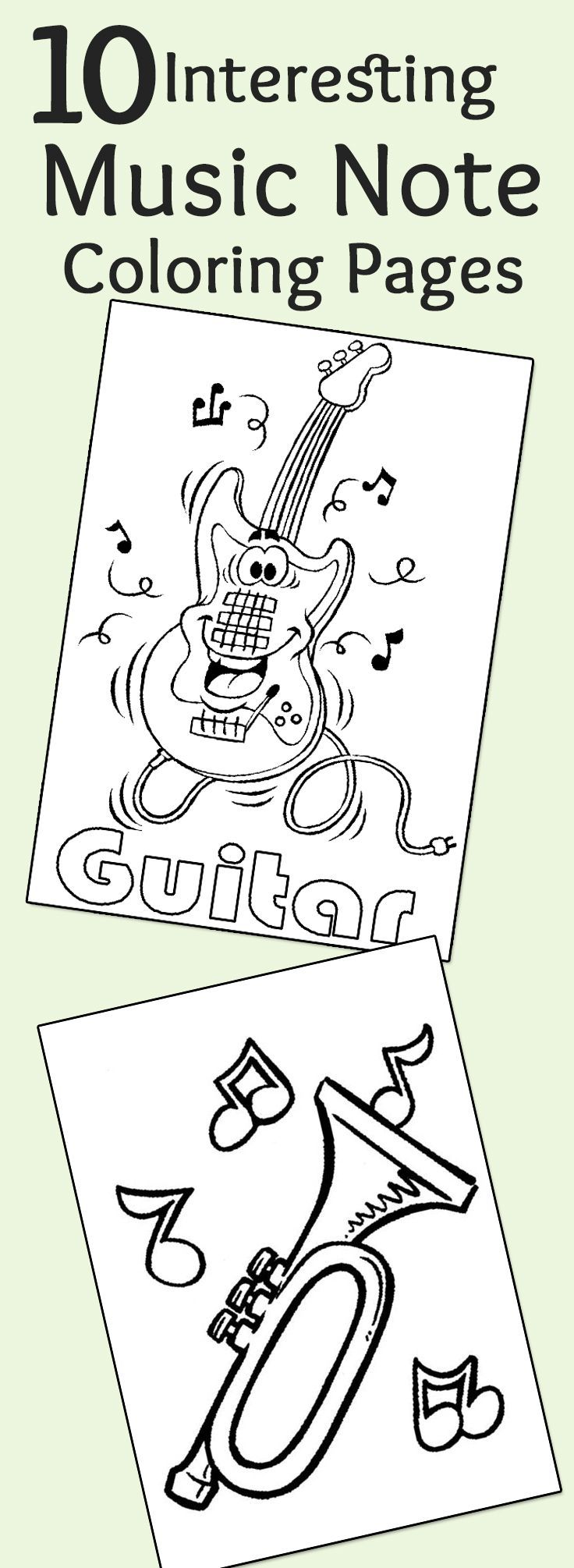 Top free printable music notes coloring pages online music coloring music for kids preschool music