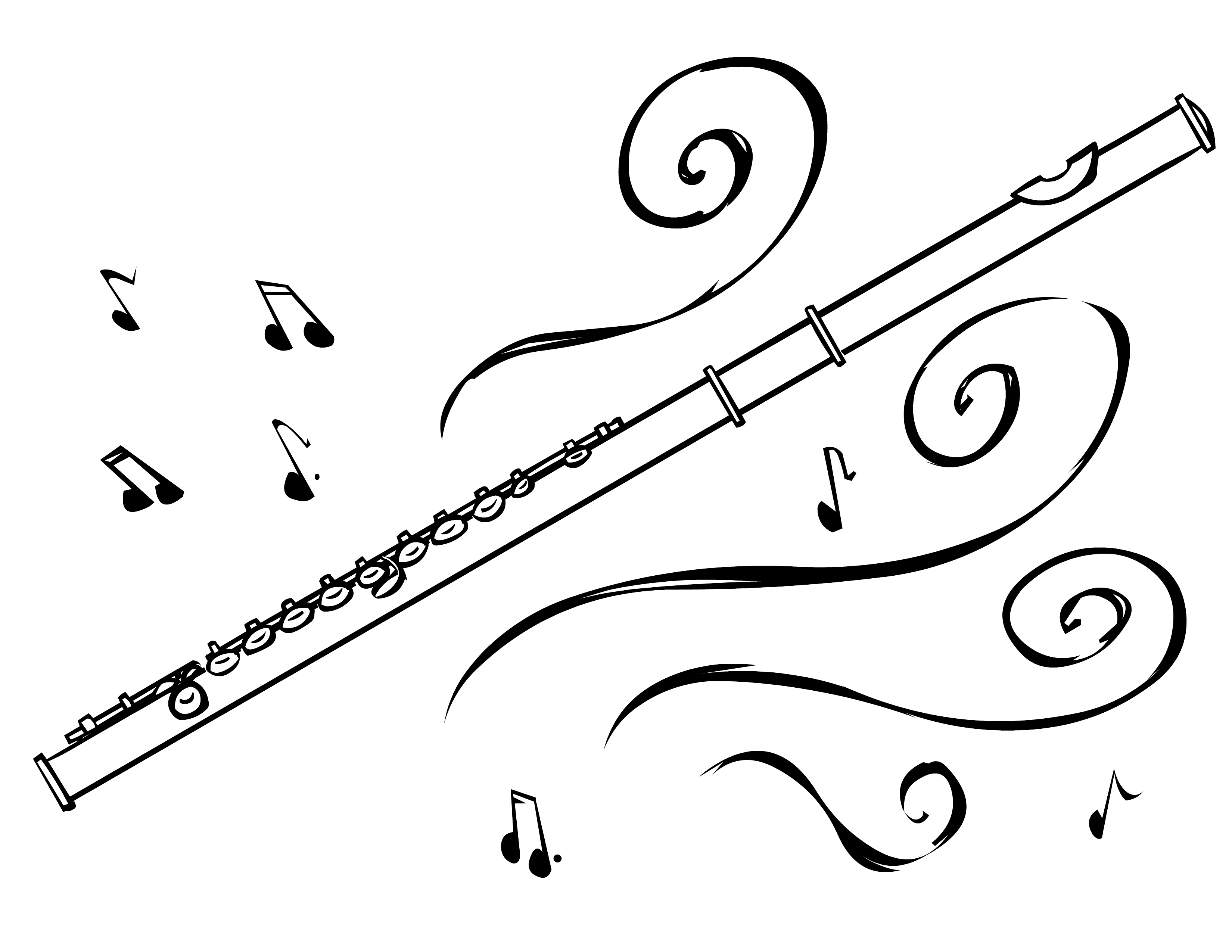 Free printable music note coloring pages for kids