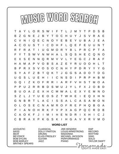 Best free word search printable puzzles for kids adults